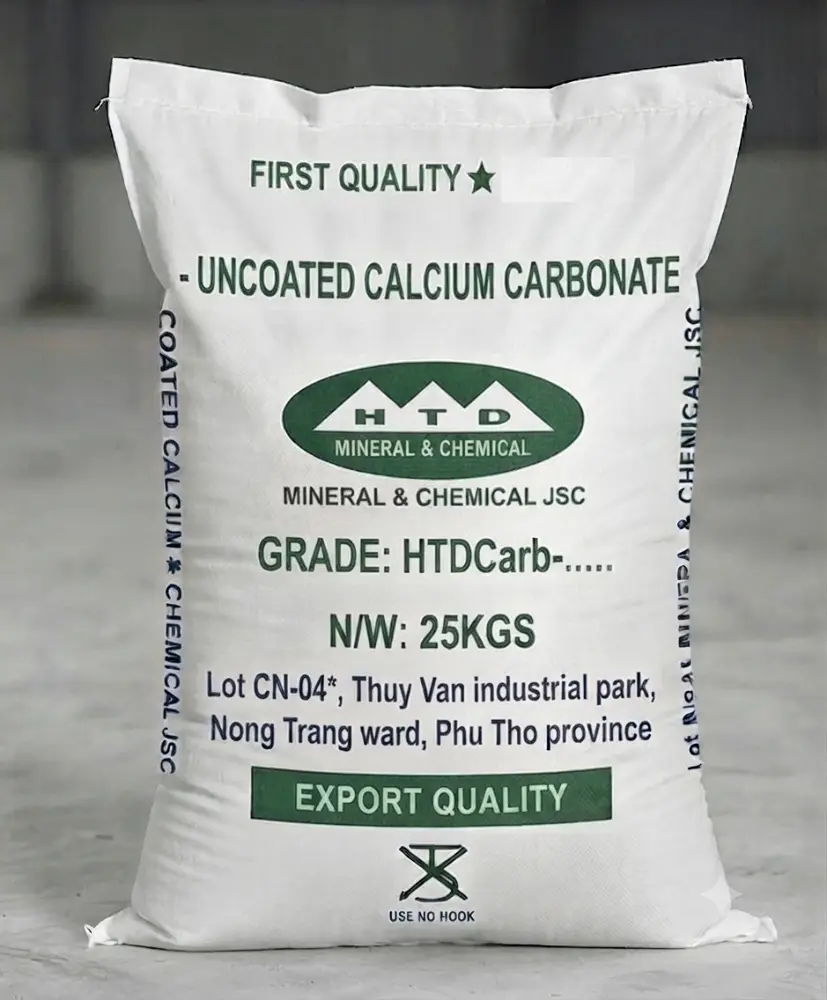 BỘT CACO3 SIÊU MỊN KHÔNG TRÁNG PHỦ HtdCarb-7